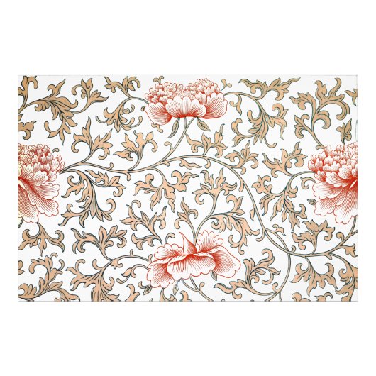 ヴィンテージフローラオーナメントbyオーウェン・ジョーンズ・ポスター フォトプリント (正面)