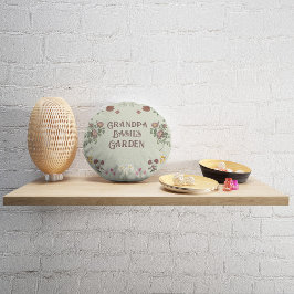 ヴィンテージフローラカスタムガーデン ラウンドクッション