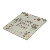 ヴィンテージフローラカスタムディスプレイガーデン タイル (側面)