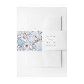 ヴィンテージフローラカスタムリリーモリス 招待状ベリーバンド (正面例)