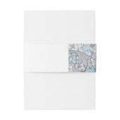 ヴィンテージフローラカスタムリリーモリス 招待状ベリーバンド (裏面例)