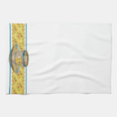 ヴィンテージフローラカップ キッチンタオル (横)