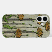 ヴィンテージフローラガーデンデイジー花柄 Case-Mate iPhoneケース (裏面 (横))