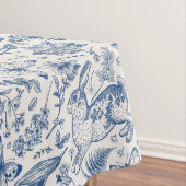 ヴィンテージフローラガーデンバニー蝶イースター テーブルクロス (インサイチュ)