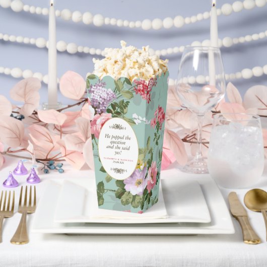 ヴィンテージフローラガーデンボタニッ結婚クス フェイバーボックス (ウェディング)