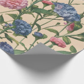 ヴィンテージフローラガーデンラッピング紙 ラッピングペーパー (角)