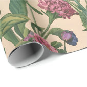 ヴィンテージフローラガーデンラッピング紙 ラッピングペーパー (ロールコーナー)