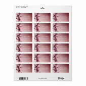 ヴィンテージフローラガーデン住所 シール (フルシート)