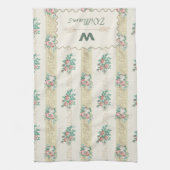 ヴィンテージフローラキッチンタオル(個人用設定) キッチンタオル (縦)