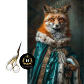 ヴィンテージフローラキングキツネデコページ 薄葉紙