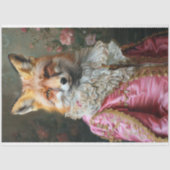 ヴィンテージフローラキングルイキツネデクページ 薄葉紙 (正面)