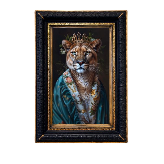 ヴィンテージフローラクラウンキングクーガーデクページ 薄葉紙