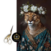 ヴィンテージフローラクラウンクイーンクーガーデクページ 薄葉紙