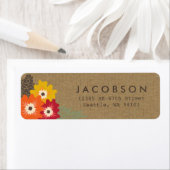 ヴィンテージフローラクラフト住所 シール (インサイチュ)