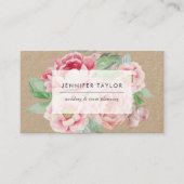 ヴィンテージフローラクラフト 名刺 (正面)