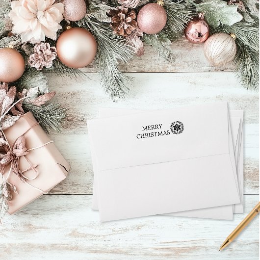 ヴィンテージフローラクリスマス セルフインキングスタンプ