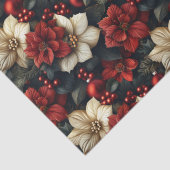 ヴィンテージフローラクリスマス 薄葉紙 (詳細)