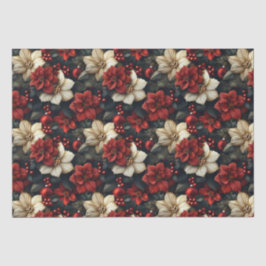 ヴィンテージフローラクリスマス 薄葉紙