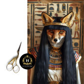 ヴィンテージフローラクレオパトラエジプトキツネデコページ 薄葉紙