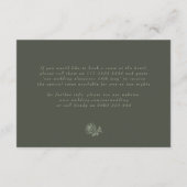 ヴィンテージフローラクレストオリーブセージ詳細 エンクロージャーカード (裏面)