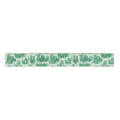 ヴィンテージフローラグリーントイレジョイ グログランリボン (正面)