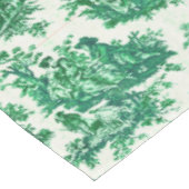 ヴィンテージフローラグリーントイレジョイ テーブルクロス (アングル)