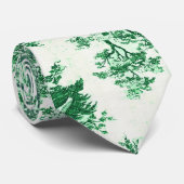 ヴィンテージフローラグリーントイレジョイ ネクタイ (ロール)