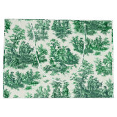 ヴィンテージフローラグリーントイレジョウモノグラム ラージペーパーバッグ (裏面)