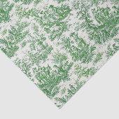 ヴィンテージフローラグリーントイレデジュイ 薄葉紙 (詳細)