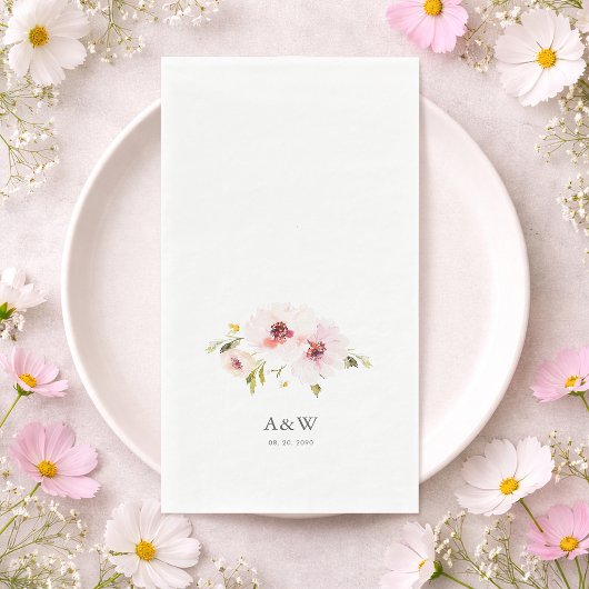 ヴィンテージフローラゲストタオル