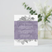 ヴィンテージフローラゲスト詳細カード |バイオレット エンクロージャーカード (スタンド正面)