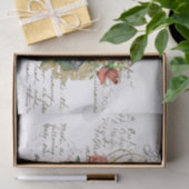 ヴィンテージフローラコラージュ 薄葉紙 (ギフト)