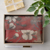 ヴィンテージフローラゴシックPunk Love Couple Decompage 薄葉紙 (ギフト)