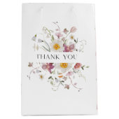 ヴィンテージフローラサンキューユー抱き枕 ミディアムペーパーバッグ (正面)