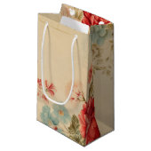 ヴィンテージフローラサンクスユーフェイバー抱き枕 スモールペーパーバッグ (正面アングル)