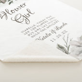 ヴィンテージフローラザフラワーガール引用文 シェルパブランケット (3/4)