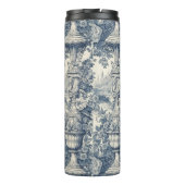 ヴィンテージフローラシックなブルートイレデジュエモノグラム タンブラー (裏面)