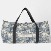 ヴィンテージフローラシックなブルートイレデジュエモノグラム ダッフルバッグ (正面)