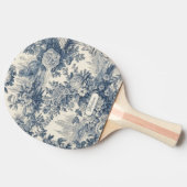 ヴィンテージフローラシックなブルートイレデジュエモノグラム 卓球ラケット (横)