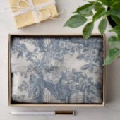 ヴィンテージフローラシックなブルートイレデジュエモノグラム 薄葉紙 (ギフト)