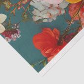 ヴィンテージフローラシャム猫デコパージュ 薄葉紙 (詳細)