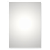 ヴィンテージフローラシルバーグレーのシーティングカード テーブルナンバー (裏面)