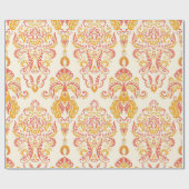 ヴィンテージフローラシームレスなパターン。クラシックバロック ラッピングペーパー (フラット)