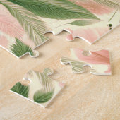 ヴィンテージフローラジャングルヒョウ ジグソーパズル (側面)