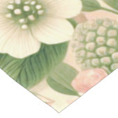 ヴィンテージフローラジャングルヒョウ テーブルクロス (アングル)