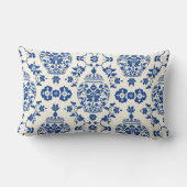 ヴィンテージフローラジンジャージャー ランバークッション (裏面)