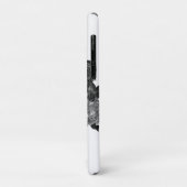 ヴィンテージフローラスカルクラシックカスタマイズ Case-Mate iPhoneケース (裏面/左)