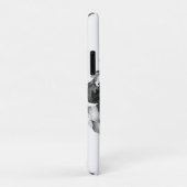 ヴィンテージフローラスカルクラシックカスタマイズ Case-Mate iPhoneケース (裏面/右)