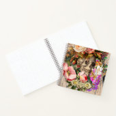 ヴィンテージフローラスカル ノートブック (内部)