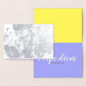 ヴィンテージフローラスカル 箔カード (ディスプレー)